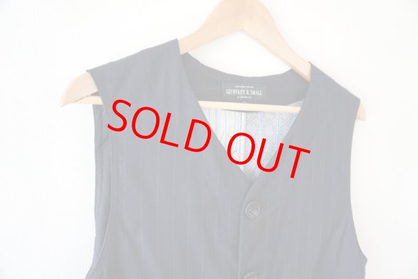 画像3: GEOFFREY B.SMALL ジェフリービースモール 4-button oversized patch-pocket waistcoat (3)