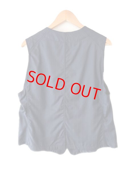 画像2: GEOFFREY B.SMALL ジェフリービースモール 4-button oversized patch-pocket waistcoat (2)