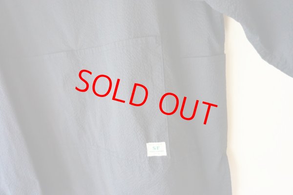 画像6: 2020SS SASSAFRAS ササフラス landscaper smock cool max sucker ランドスケーパースモック (6)