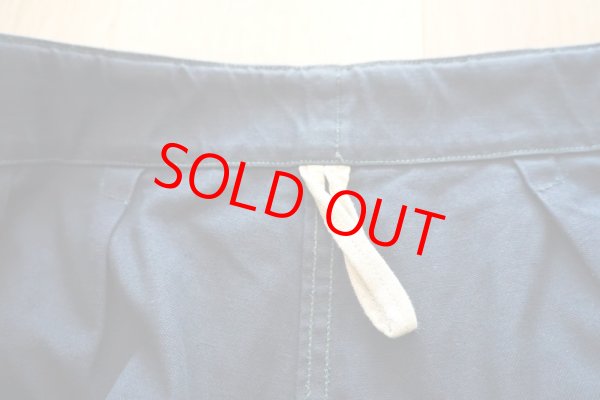 画像10: COHERENCE コヒーレンス SELVEDGE YACHT CANVAS SARRAU TINO fatigue trousers ファティーグトラウザーズ (10)