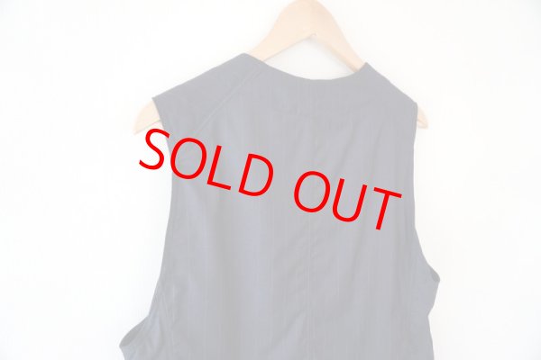 画像5: GEOFFREY B.SMALL ジェフリービースモール 4-button oversized patch-pocket waistcoat (5)