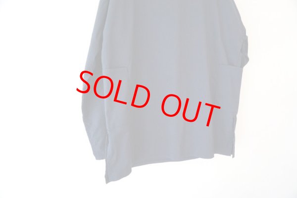 画像5: 2020SS SASSAFRAS ササフラス landscaper smock cool max sucker ランドスケーパースモック (5)