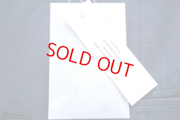 画像11: Cale カル 2021SS WOOL SILK SALON JACKET ウールシルクジャケット (11)