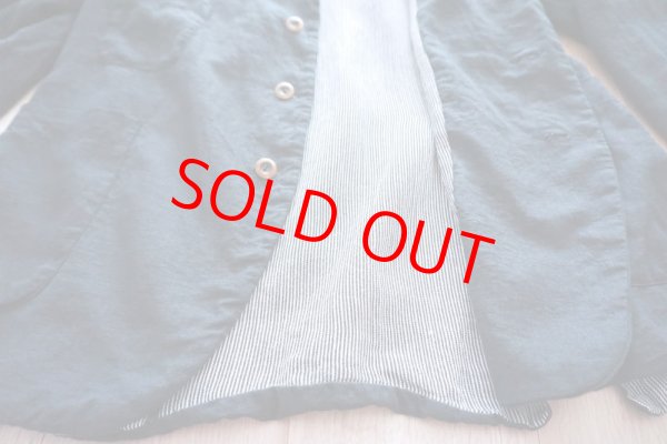 画像8: 2020SS kaval カヴァル new simple jacket high count linen gauze シンプルリネンジャケット (8)