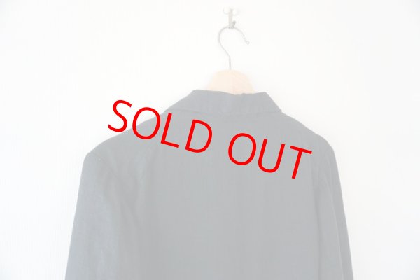 画像5: 2020SS kaval カヴァル new simple jacket high count linen gauze シンプルリネンジャケット (5)