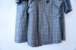 画像4: GEOFFREY B.SMALL ジェフリービースモール　 グレンチェックトレンチコート1900's long double-breasted atelier work jacket reproduction (4)