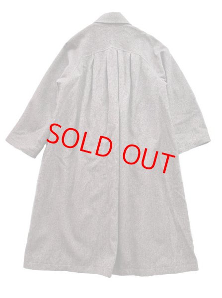 画像2: ENCOMING インカミング BACK PLEAT COATステンカラーコート (2)