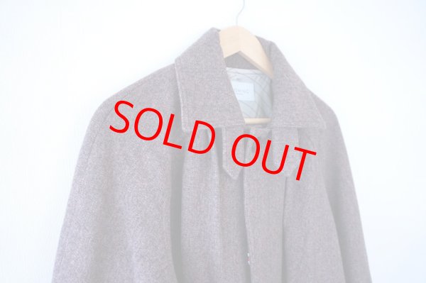 画像3: ENCOMING インカミング BACK PLEAT COATステンカラーコート (3)