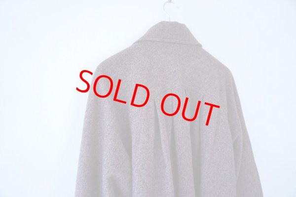 画像4: ENCOMING インカミング BACK PLEAT COATステンカラーコート (4)