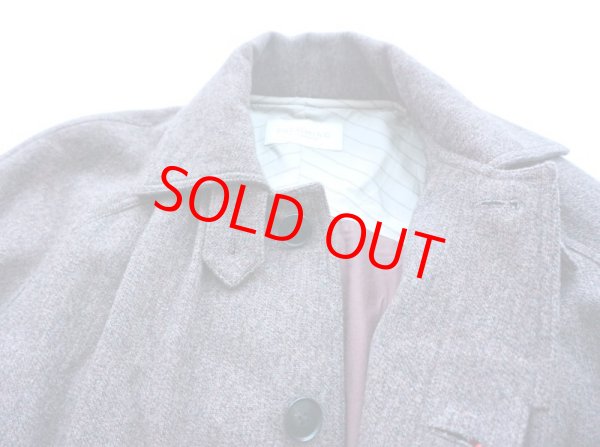 画像6: ENCOMING インカミング BACK PLEAT COATステンカラーコート (6)