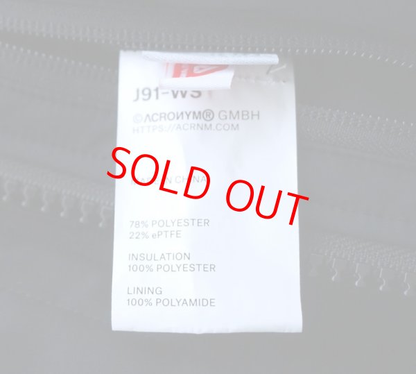 画像11: ACRONYM アクロニウム windstopper primaloft modular liner jacket (11)