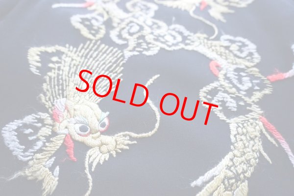 画像8: by walid バイウォリッド 刺繍スカジャン シルク 中綿入 (8)