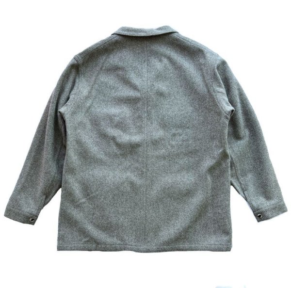 画像2: HEUGN ユーゲン Ellen COAT017 フランネルカバーオールジャケット (2)