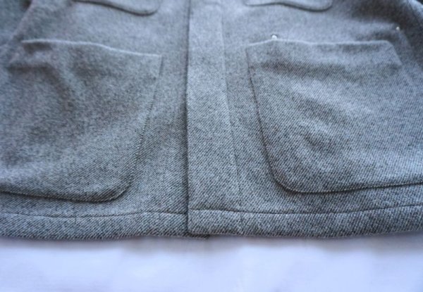 画像7: HEUGN ユーゲン Ellen COAT017 フランネルカバーオールジャケット (7)