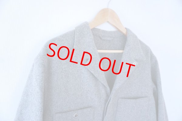 画像3: HEUGN ユーゲン Ellen COAT017 フランネルカバーオールジャケット (3)