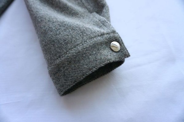 画像8: HEUGN ユーゲン Ellen COAT017 フランネルカバーオールジャケット (8)