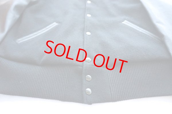 画像7: WASEW ワソー VERSITY JACKET 袖レザースタジャン (7)