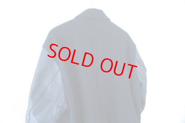 画像5: WASEW ワソー VERSITY JACKET 袖レザースタジャン (5)